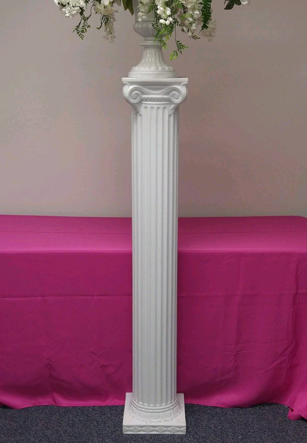 Rental Alter Silk Flower Arrangements and Pedestals Creative Cakes